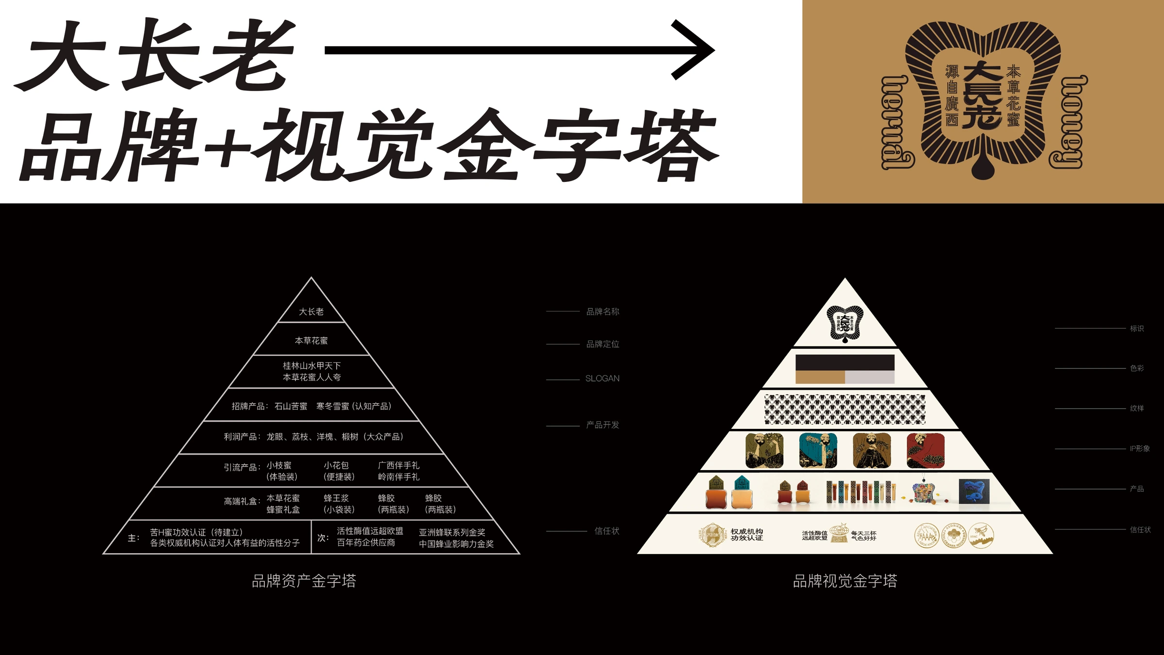 大长老 · 品牌与视觉金字塔
