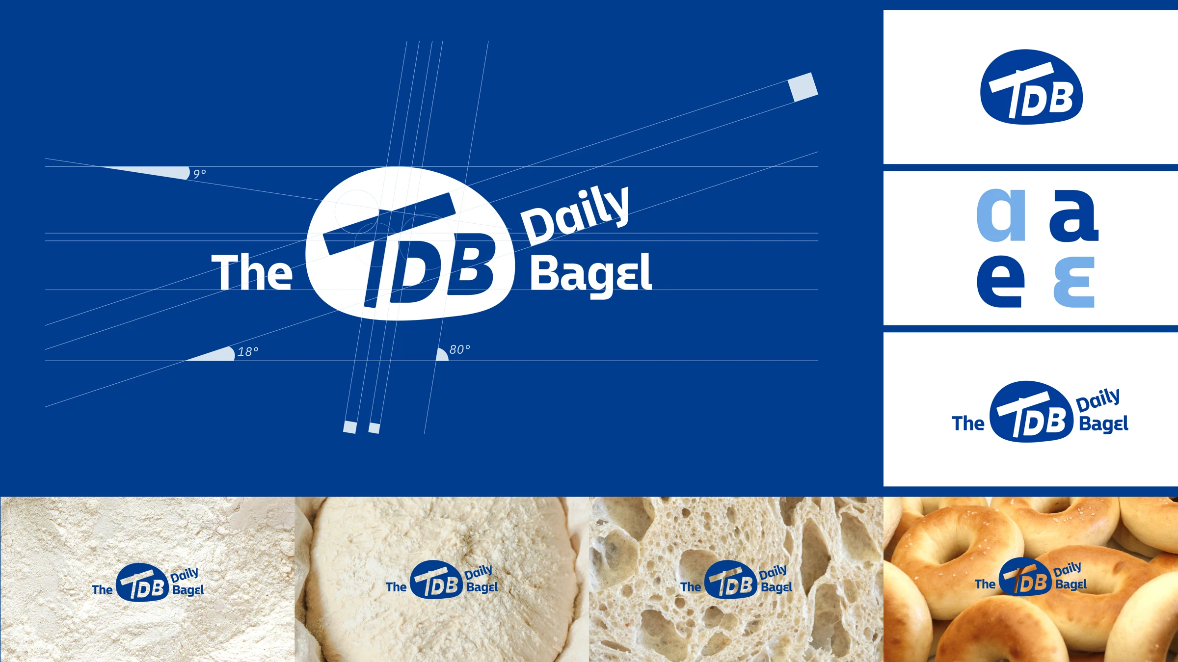 The Daily Bagel · 标志与品牌概念